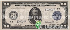 50 American Dollars series 1996 - Exchange yours for cash today